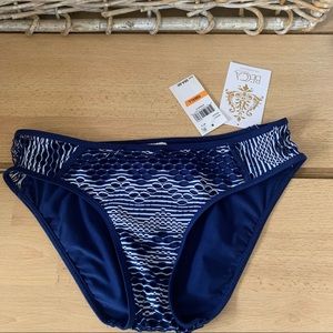 Becca  navy reveal hipster bikini bottom only